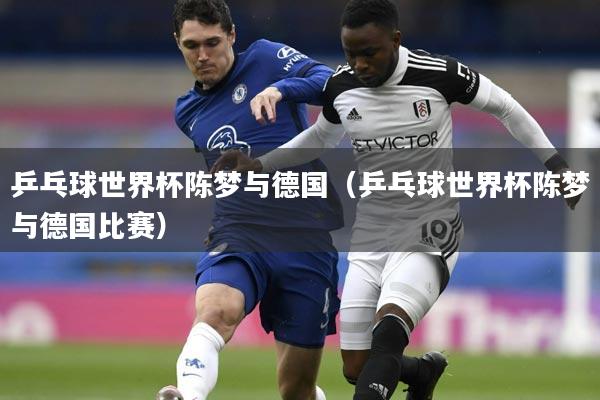 乒乓球世界杯陈梦与德国（乒乓球世界杯陈梦与德国比赛）